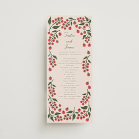 Wedding Programs