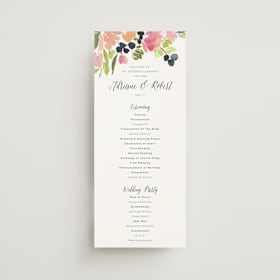 Wedding Programs