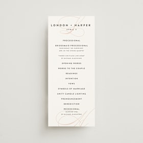 Wedding Programs