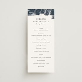 Wedding Programs