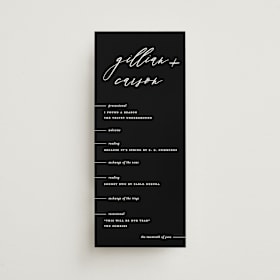 Wedding Programs