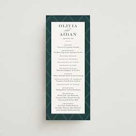 Wedding Programs