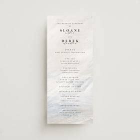 Wedding Programs