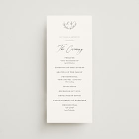 Wedding Programs