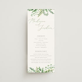 Wedding Programs