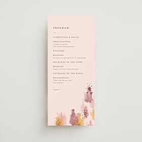 Wedding Programs