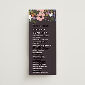 Wedding Programs