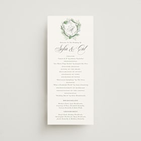 Wedding Programs