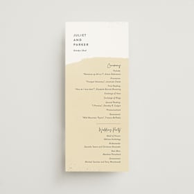 Wedding Programs
