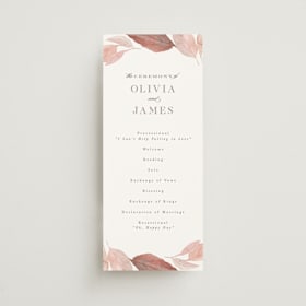 Wedding Programs