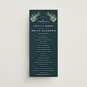 Wedding Programs