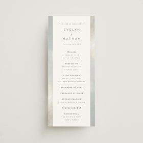 Wedding Programs