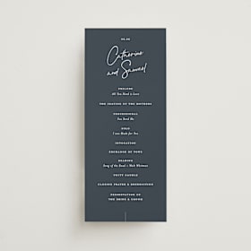 Wedding Programs