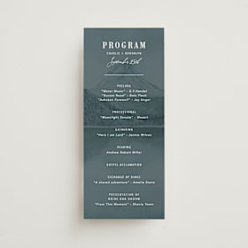 Wedding Programs