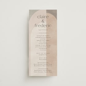 Wedding Programs