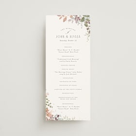 Wedding Programs
