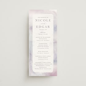 Wedding Programs