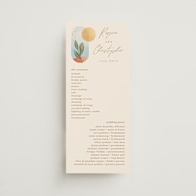 Wedding Programs