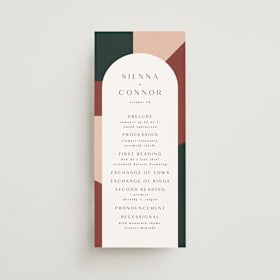 Wedding Programs