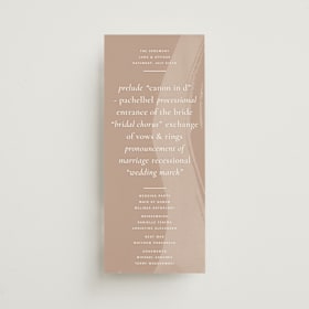 Wedding Programs