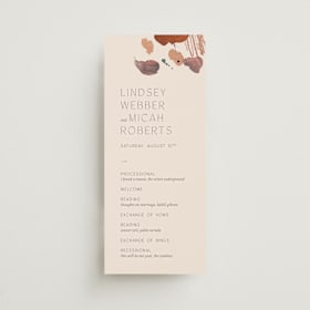 Wedding Programs