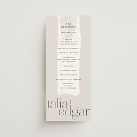 Wedding Programs