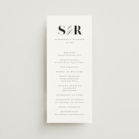 Wedding Programs