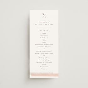 Wedding Programs