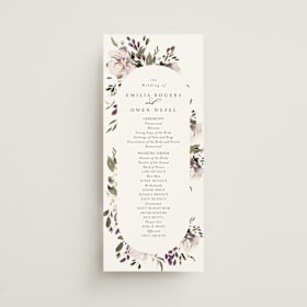 Wedding Programs