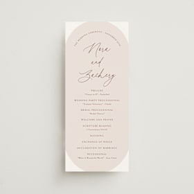 Wedding Programs