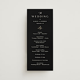 Wedding Programs