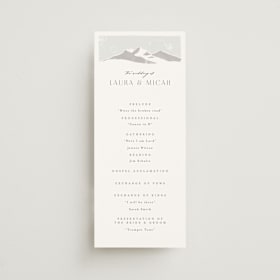Wedding Programs