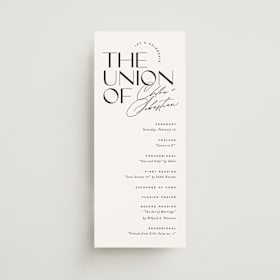 Wedding Programs