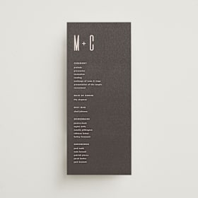 Wedding Programs