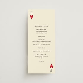 Wedding Programs