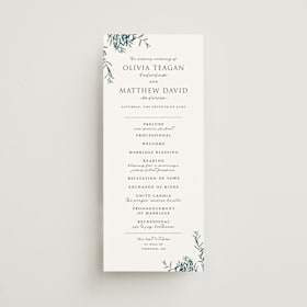 Wedding Programs