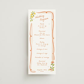 Wedding Programs