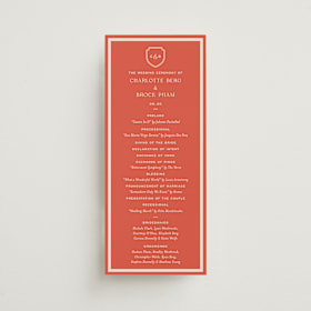 Wedding Programs