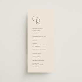 Wedding Programs