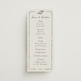 Wedding Programs