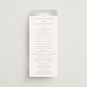 Wedding Programs