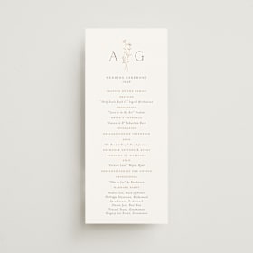 Wedding Programs