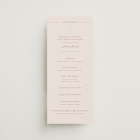 Wedding Programs