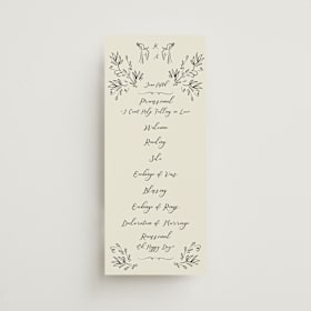 Wedding Programs