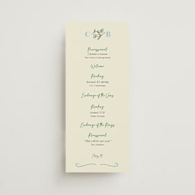 Wedding Programs