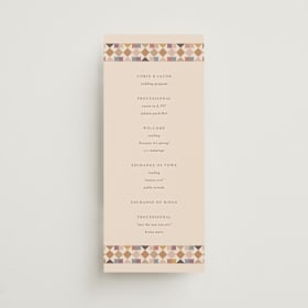 Wedding Programs