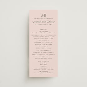 Wedding Programs