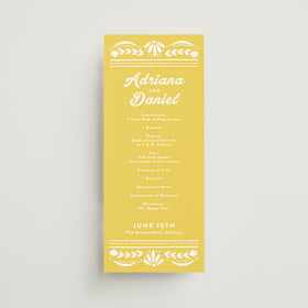 Wedding Programs
