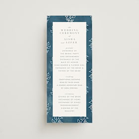 Wedding Programs
