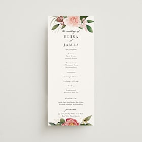 Wedding Programs